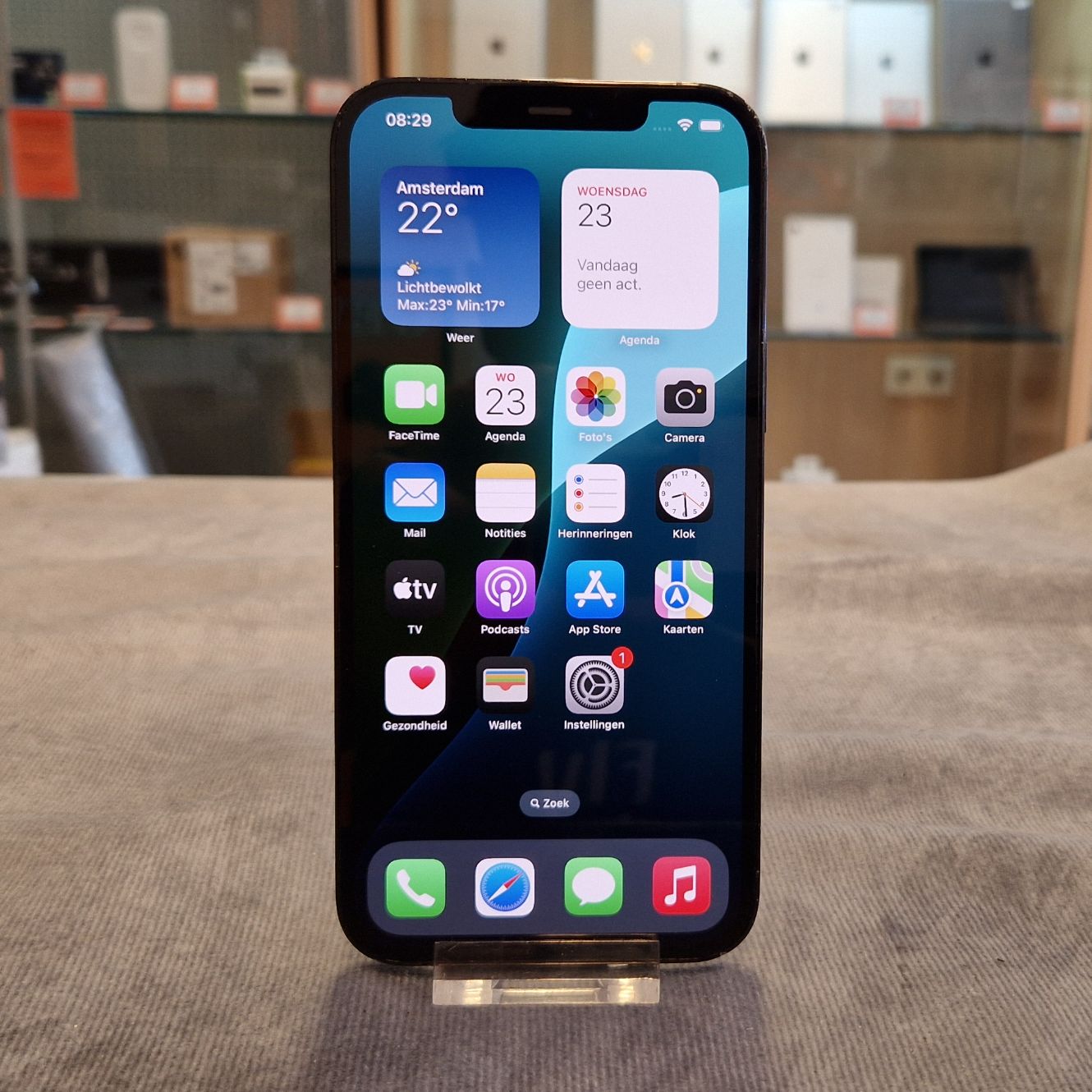 Apple iPhone 12 Pro Max 128GB Accu 79 - In Nette Staat