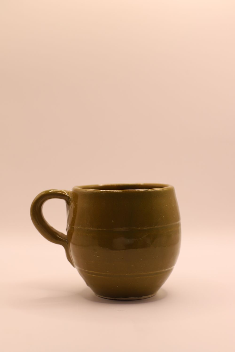 keramische mok - Bruin