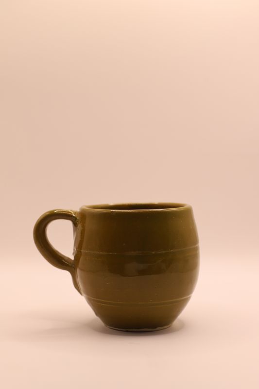 keramische mok - Bruin