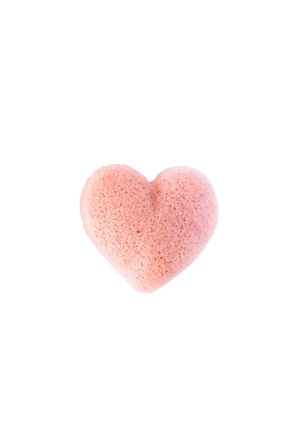 Natural Self boost of softness konjac sponge pink