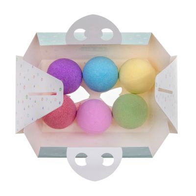 Miss Nella Rainbow Fizz set 6 bruisballen