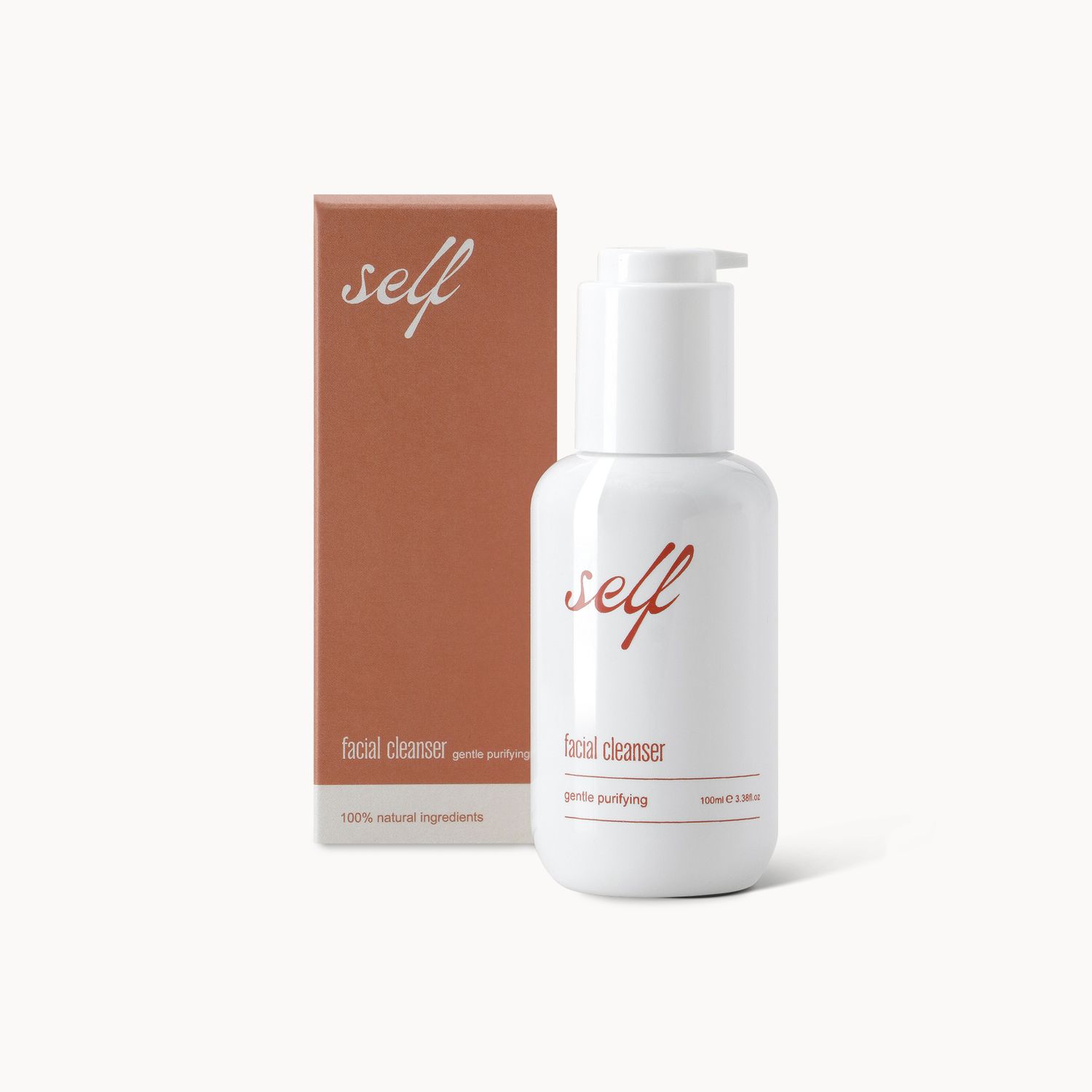 Self gentle purifying facial cleanser