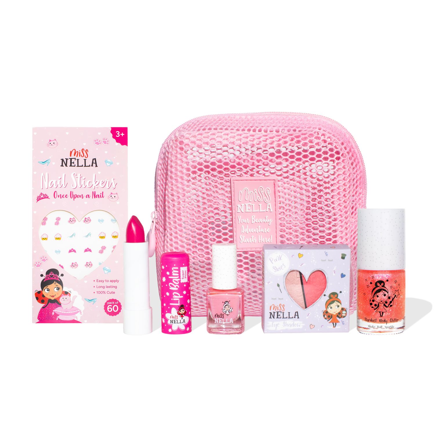 Miss Nella glossy rosy giftset