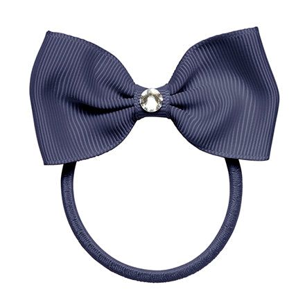 Prinsessefin haarelastiek Alexandrine &quot;Navy&quot;