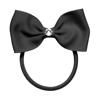 Prinsessefin haarelastiek Alexandrine "Black"