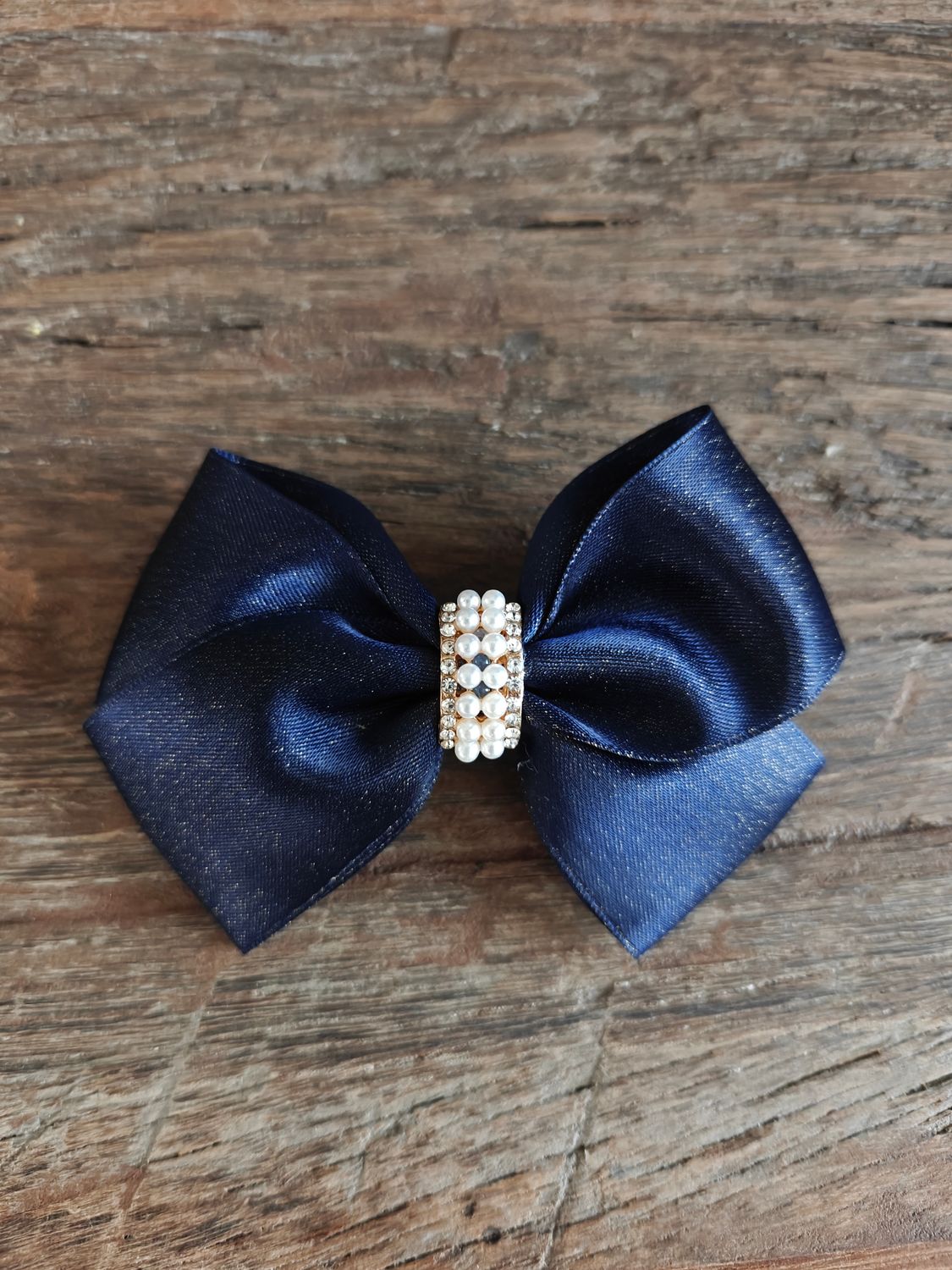 Prinsessefin haarstrik groot Silvia &quot;Navy&quot;