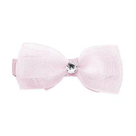 Prinsessefin haarstrik mini Caroline "Icy Pink"