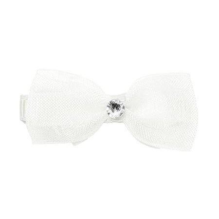 Prinsessefin haarstrik mini Caroline "Off White"