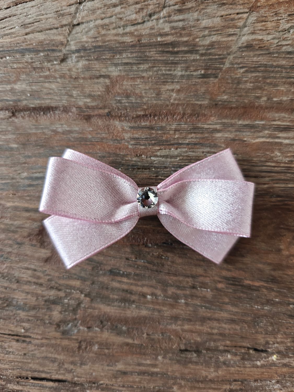 Prinsessefin haarstrik middel Louise "Icy Pink"