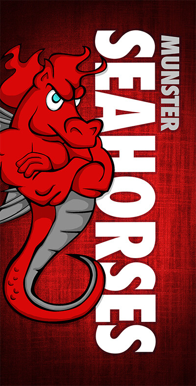 Munster Seahorses Swim Towel