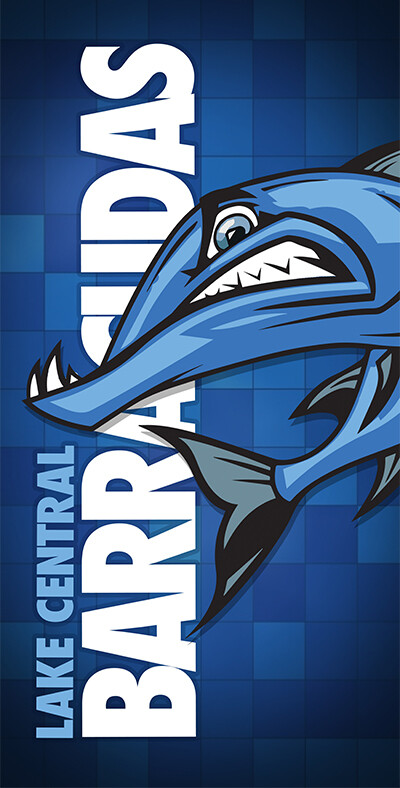 Lake Central Barracudas Swim Towel