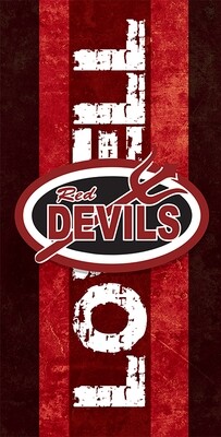 Lowell Red Devils Swim Towel