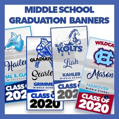 Middle School Banners