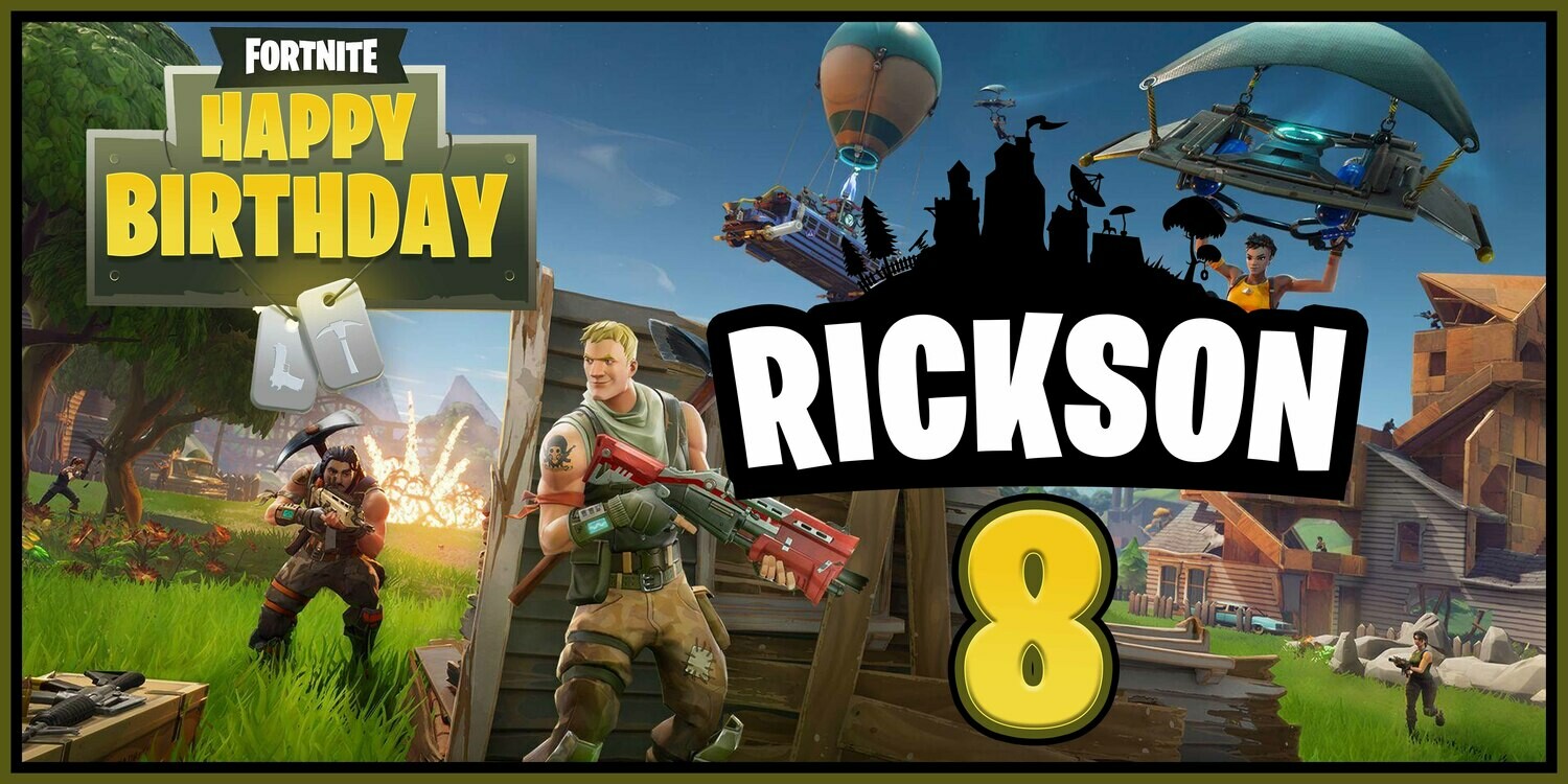 Custom Birthday Banner
