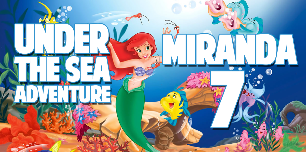 Custom Little Mermaid Birthday Banner