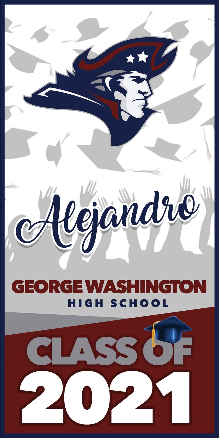 George Washington High School Banner