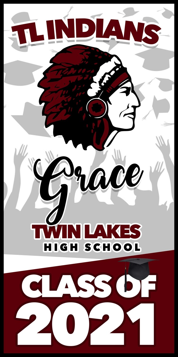 Twin Lakes High School Banner