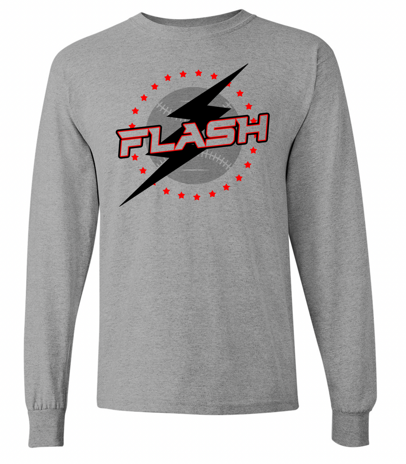 Flash Long Sleeve Grey 5400
