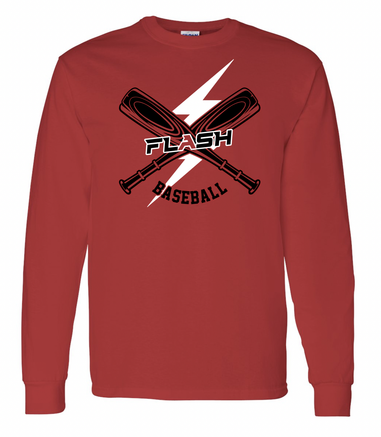 Flash Long Sleeve Red 5400
