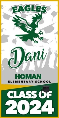 Class of 2021 Homan Elementary School Banner