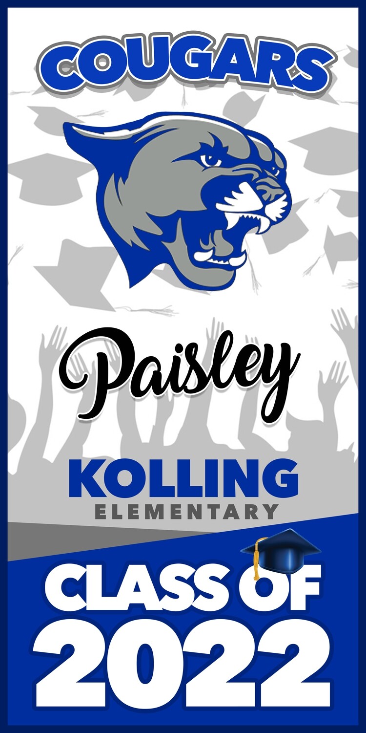 Class of 2021 Kolling Elementary School Banner