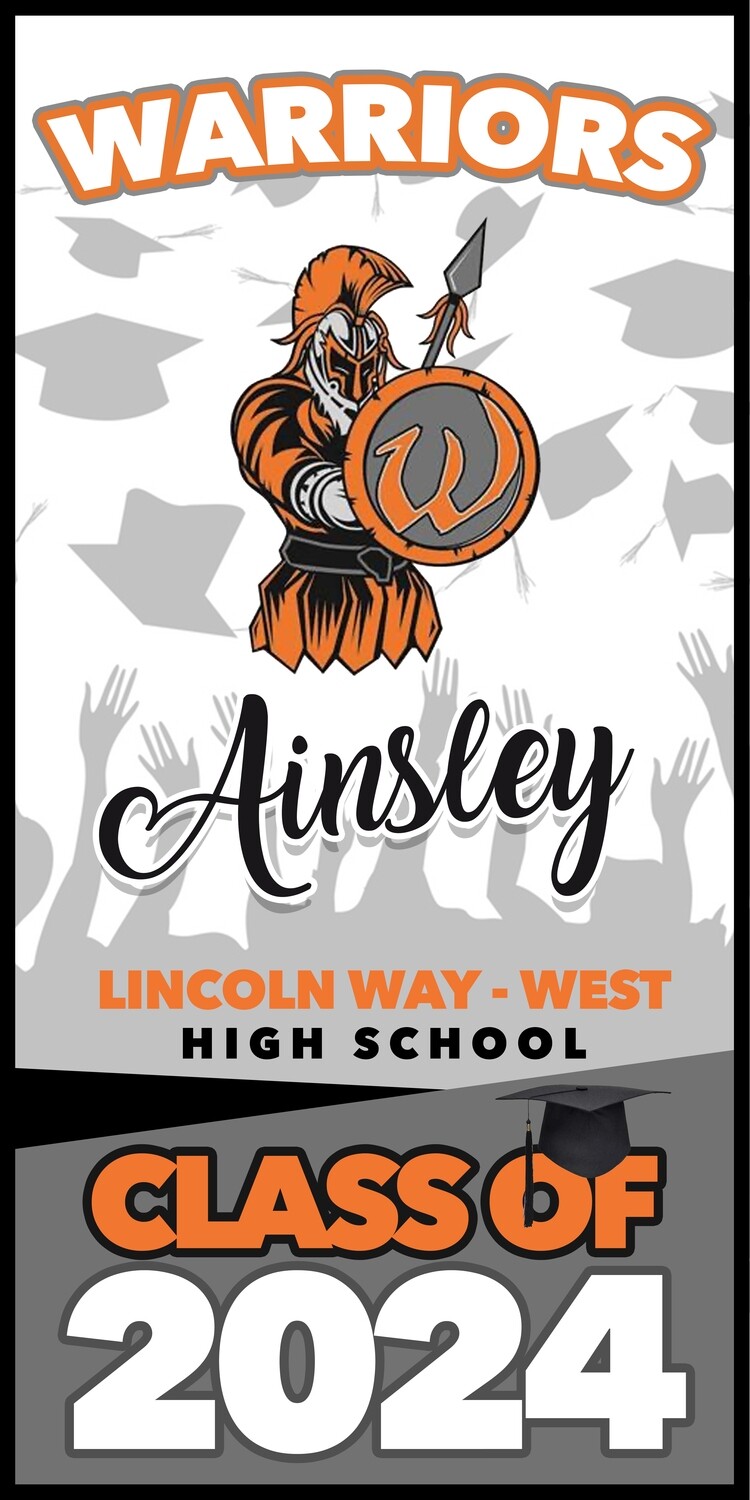 Lincoln Way West High School Banner