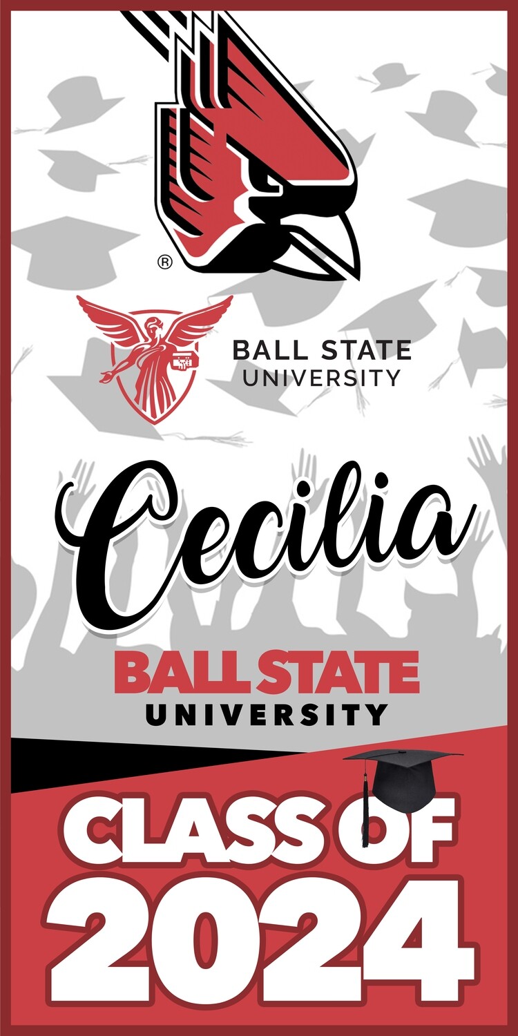 Class of 2021 Ball State University  Grad Banner