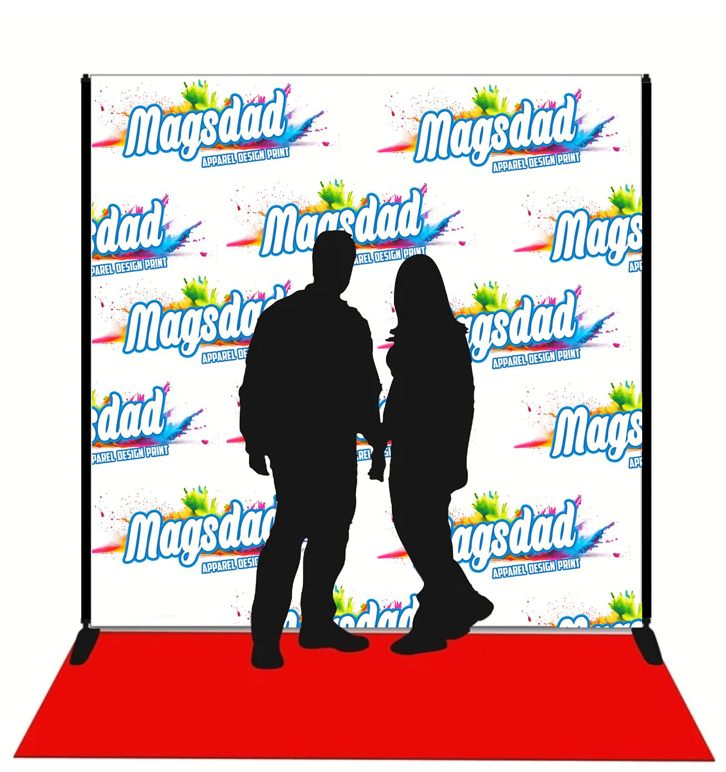 Custom Step and Repeat Banner with Hardware