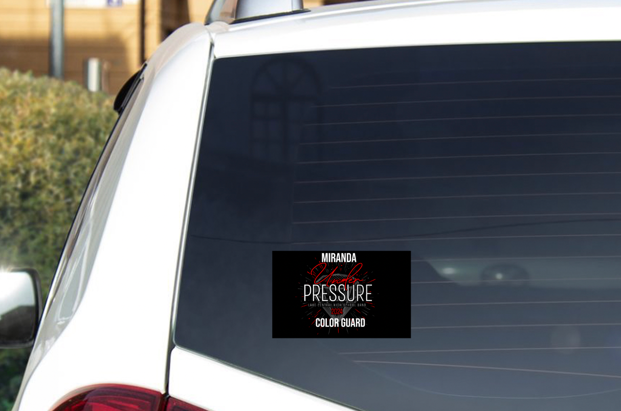LC Band Car Decal
