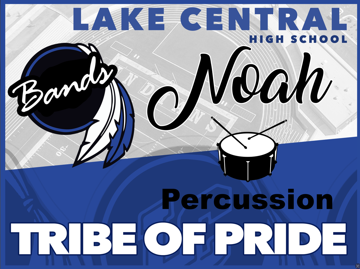 LC Band Yard Sign