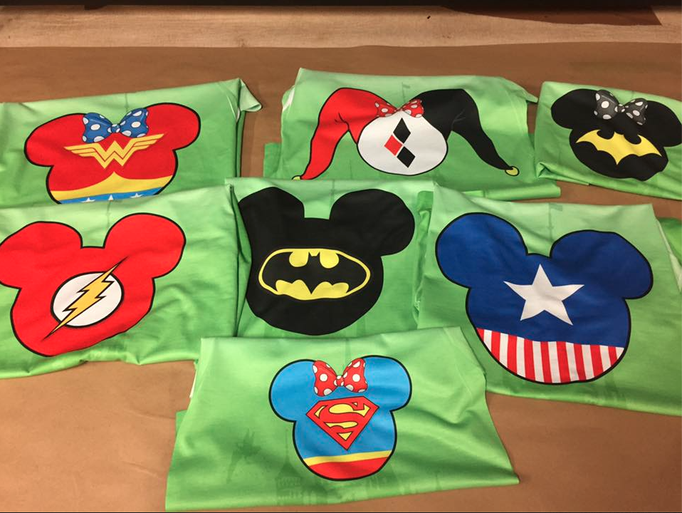 Superhero Disney Vacation Shirts