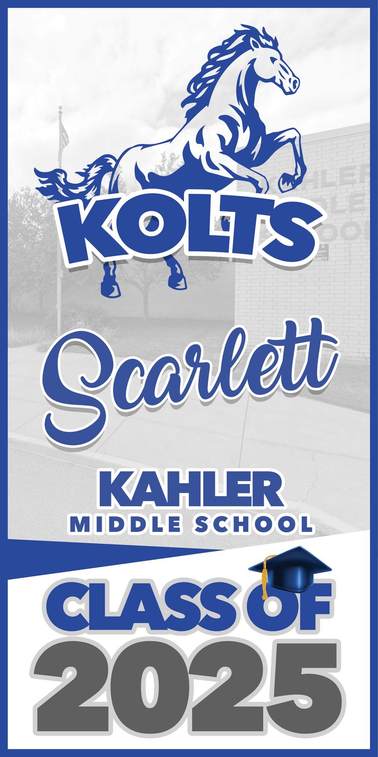 Kahler Middle School Banner