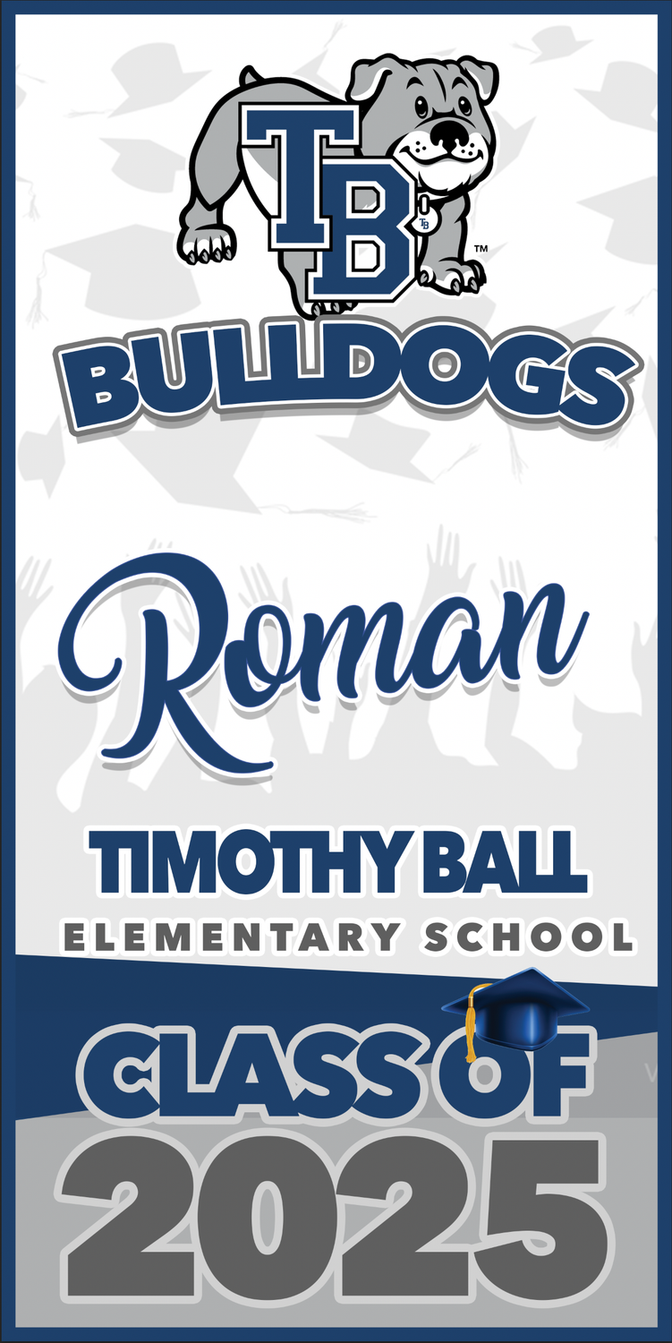 Timothy Ball Elementary School Banner