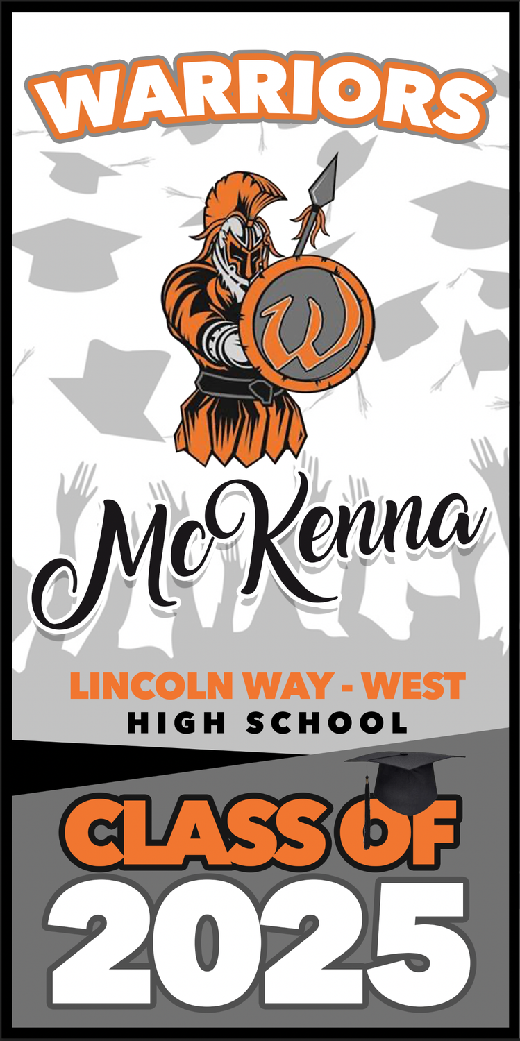 Lincoln Way West High School Banner