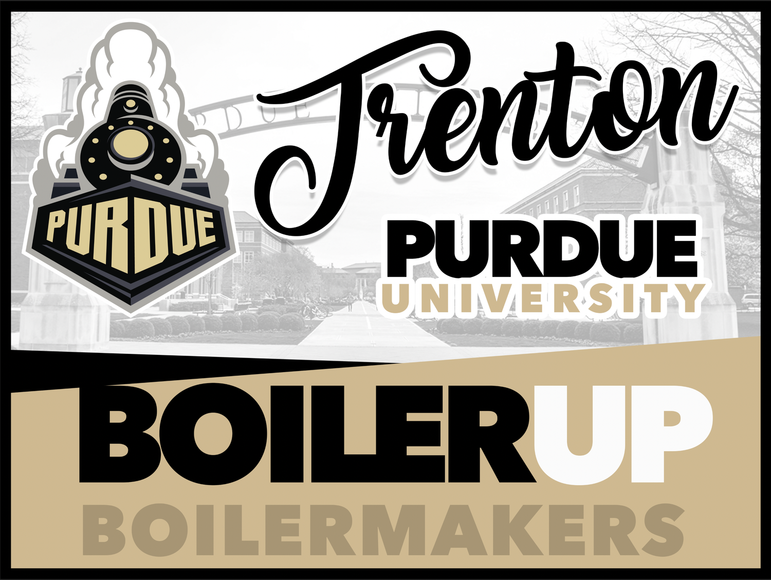 PURDUE YARD SIGN
