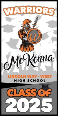 Lincoln Way West High School Banner