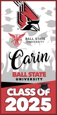 Ball State University  Grad Banner