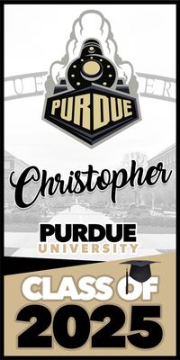 Purdue Grad Banner