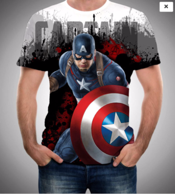Captain America Shirt, Captain America, Captain America gifts, Captain America Superhero Shirt