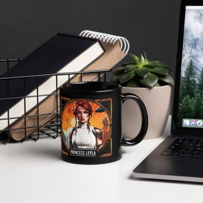 Leyla&#39;s Cartoon Mug