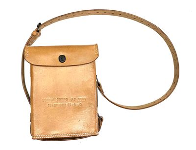 EE-8 Field Phone leather case