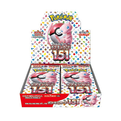 Pokemon 151 Display JP
