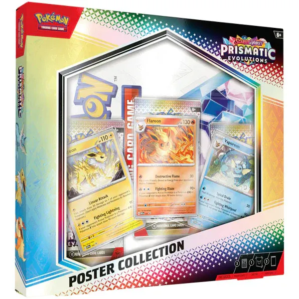 Pokemon Prismatic Evolutions Poster Collection EN