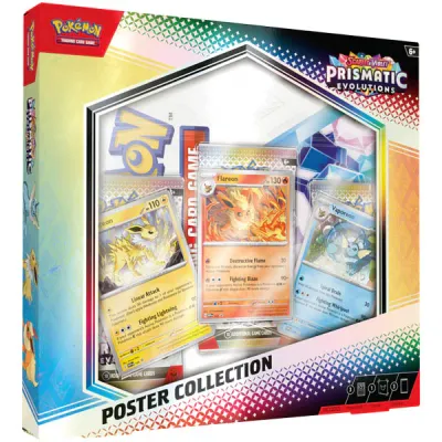 Pokemon Prismatic Evolutions Poster Collection EN