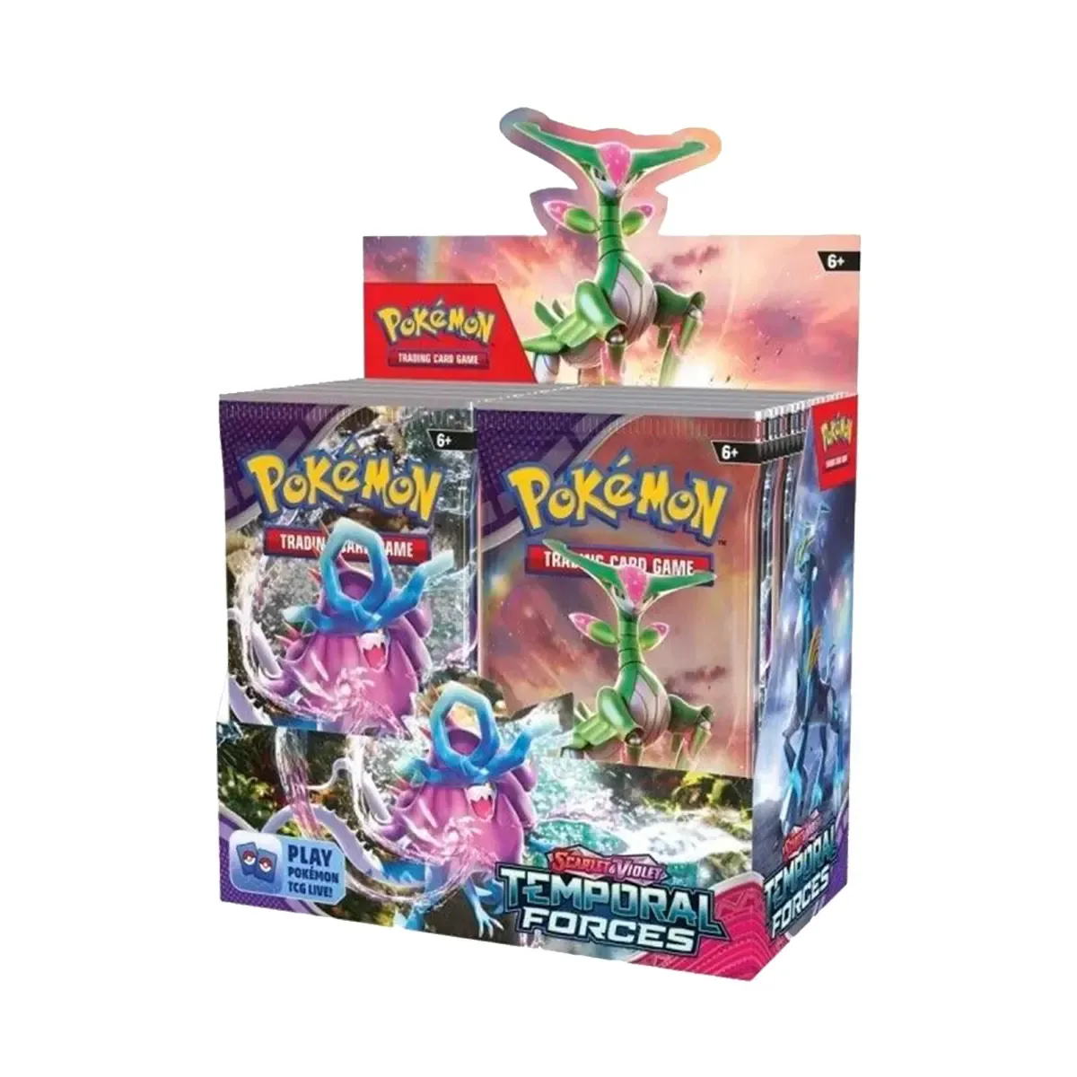 Pokemon Temporal Forces Display EN