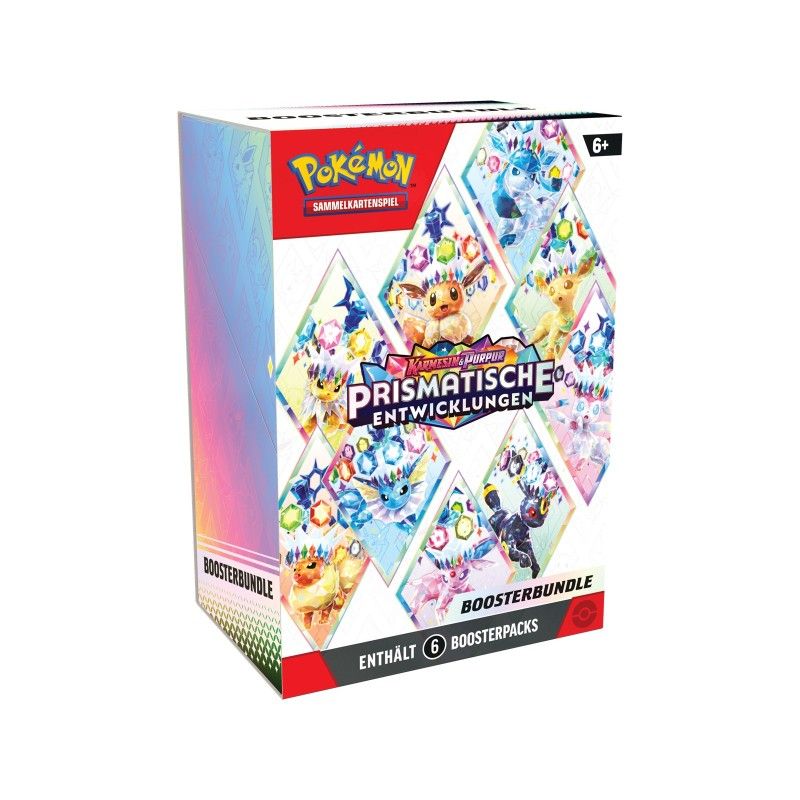 Pokemon Prismatische Entwicklungen Booster Bundle DE