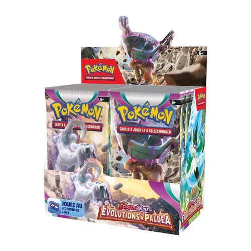 Pokemon Paldea Evolved Display EN