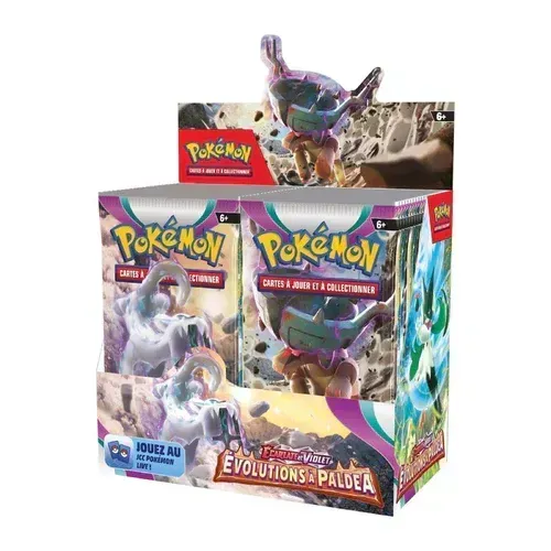 Pokemon Paldea Evolved Display EN