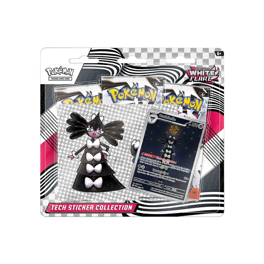 Pokémon Scarlet &amp; Violet SV10.5: White Flare Tech Sticker Collection (EN)