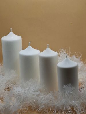 WW weihnachtliche Spitzkerze abstufig